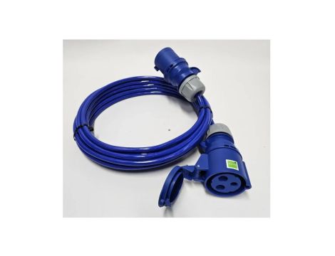 Przedłużacz Camping niebieski Boot womo 3g1,5 30m