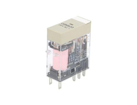 G2R-2-S-24AC Przekaźnik: elektromagnetyczny DPDT Ucewki: 24VAC 5A/250VAC