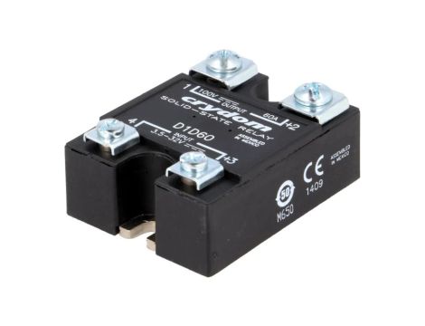 D1D60 Przekaźnik półprzewodnikowy Uster: 3,5...32VDC 60A 1...100VDC
