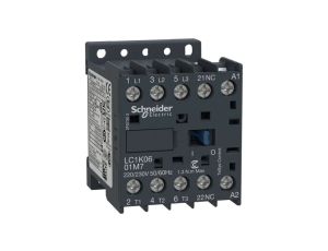 LC1K0610V7 Stycznik 3-biegunowy NO x3 Styki pomocnicze: NO 400VAC, 6A