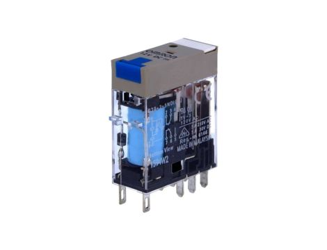 Przekaźnik: elektromagnetyczny DPDT Ucewki: 12VDC 5A/250VAC G2R-2-SNDI 12VDC (S)