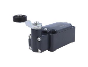 FD557 Wyłącznik krańcowy dźwignia R 43mm, rolka z tworzywa Ø20mm