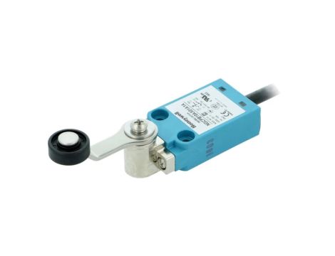 NGCPB10AX01A1A Wyłącznik krańcowy dźwignia R 40mm, rolka z tworzywa Ø18mm