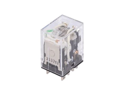 LY2N-D2-24DC Przekaźnik: elektromagnetyczny DPDT Ucewki: 24VDC 10A/110VAC