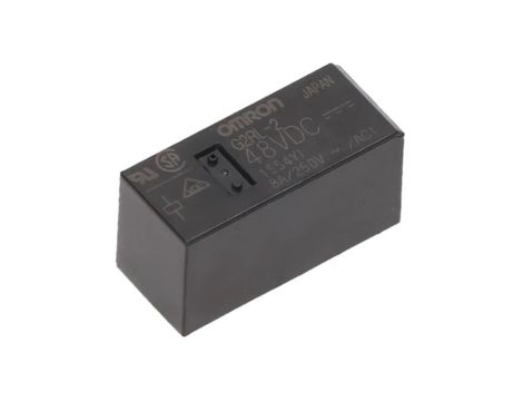 G2RL-2-48DC Przekaźnik: elektromagnetyczny DPDT Ucewki: 48VDC 8A/250VAC