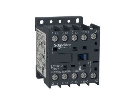 LC1K1210E7 Stycznik: 3-biegunowy NO x3 Styki pomocnicze: NO 48VAC 12A