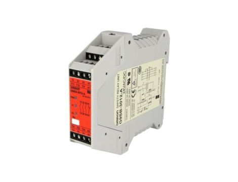G9SB-3012-A Moduł: przekaźnik bezpieczeństwa, 24VAC, 24VDC, Input: 2, G9SB