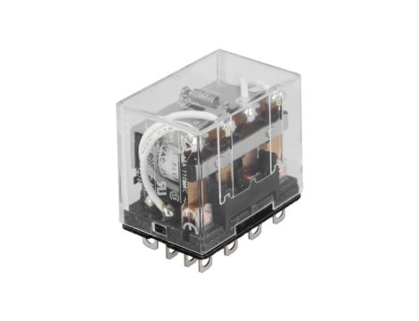 Przekaźnik: elektromagnetyczny 4PDT Ucewki: 24VAC 10A/110VAC LY4 24VAC