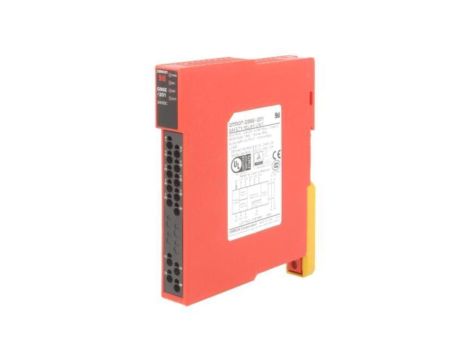 G9SE-201 Moduł: przekaźnik bezpieczeństwa, 24VDC, Input: 4, na szynę DInput, G9SE