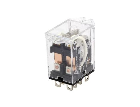 LY2F-24DC Przekaźnik: elektromagnetyczny DPDT Ucewki: 24VDC 10A/110VAC