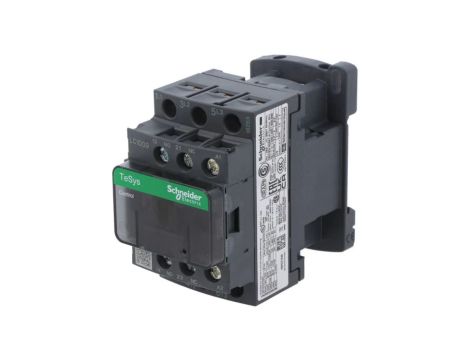 LC1D09G7 Stycznik: 3-biegunowy NO x3 Styki pomocnicze: NO + NC 120VAC