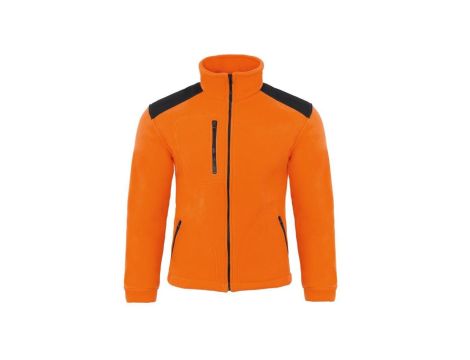 POLAR BHP bluza polarowa CIEPŁA POMARAŃCZOWA Rozmiar S