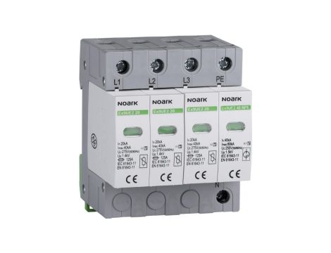 Ogranicznik przepięć Typ T2 3P+N 275V 20kA wymienna wkładka Ex9UE2