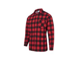 Koszula robocza BHP flanelowa CZERWONA Rozmiar XS