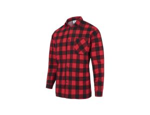 Koszula robocza BHP flanelowa CZERWONA Rozmiar 2XL
