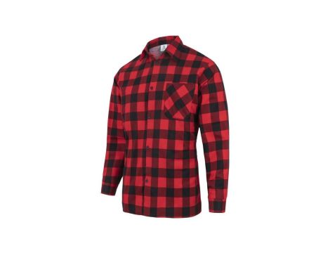 Koszula robocza BHP flanelowa CZERWONA Rozmiar M