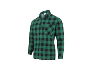 Koszula robocza BHP flanelowa ZIELONA Rozmiar 2XL