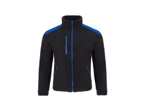 POLAR BHP bluza polarowa CIEPŁA CZARNO-NIEBIESKA Rozmiar XL