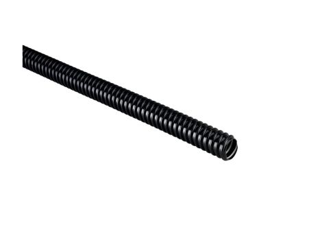 Rura spiralna wysokoelastyczna czarna 320N samogasnąca PVC +5C +60C PV UV fi 25 /30m/ ECGFE25N