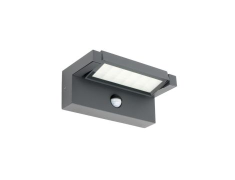 Kinkiet zewnętrzny z czujnikiem ruchu REN RN20-KPIR, IP65, LED 21W, ciemny popiel, 4000K, 0438621