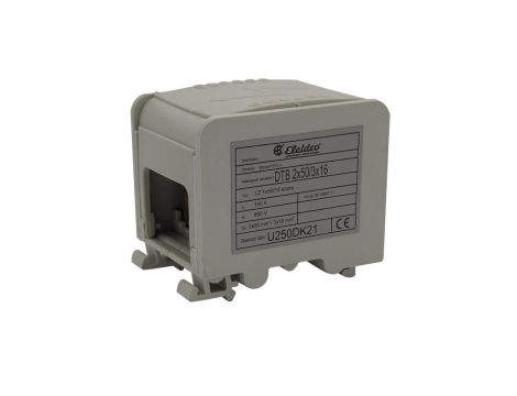 Blok dystrybucyjny DTB 2x50/3x16 - Szary