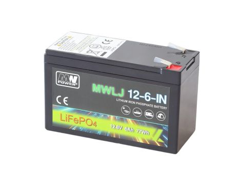 Akumulator LiFePO4 12,8V 6Ah MWLJ 12-6-IN