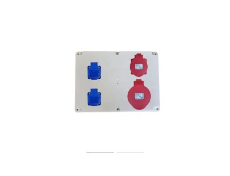 Rozdzielnica ścienna 2x230V IP44 1x16A IP44 1x32A IP44 bez kabla 40203005 29653 X-51479-0035