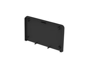 Końcówka do kanału parapetowego PK czarny 90x55 KOPOS