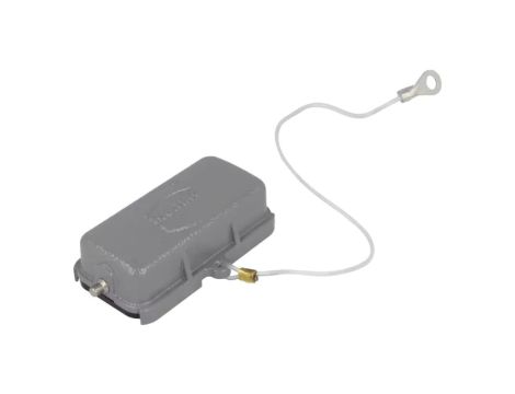 Pokrywa ochronna Han rozmiar 10A na zatrzask metal 49,5x16mm 09200105425