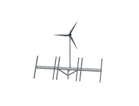 Stelaż PV3 z turbiną wiatrową