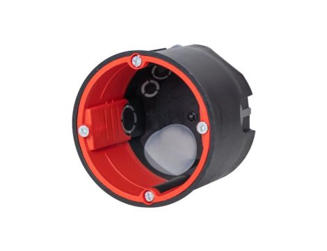 Puszka instalacyjna podtynkowa fi:68x62mm przeciwpożarowa z membraną BS3700 2,5mm2 2xM25 bezhalogenowa ppoż F-TRONIC