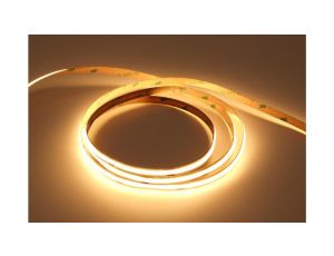 UQS-COB-8W-WW2K7-24V-50m Profesjonalna taśma LED ypu COB, 8W 320 chips/m, CRI 90, 24V, biala ciepla 2700K, IP20, 50m