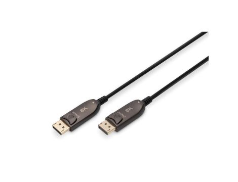 Kabel optyczny (światłowodowy, odporny na zakłócenia elektromagnetyczne) DisplayPort ver. 2.0 8K DPO30 25m
