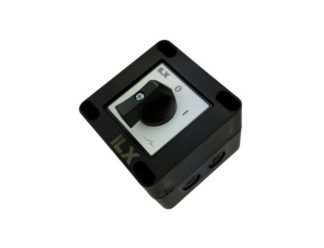 ŁĄCZNIK KRZYWKOWY 25A 0-1 3F W OBUDOWIE IP65