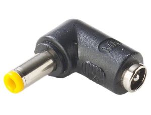 RED-2155/2555L Redukcja 2.1x5.5 Jack to 2.5x5.5 Plug (L) 90