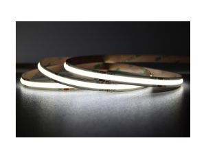 UQS-COB-8W-W-24V-50m Profesjonalna taśma LED typu COB, 8W 320 chips/m, CRI 90, 24V, biala, 6500K, IP20, 50m