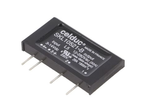SKL10521 Przekaźnik półprzewodnikowy SPST-NO Uster: 3...14VDC 50A