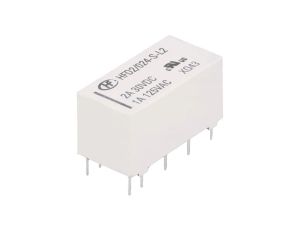 Przekaźnik elektromagnetyczny DPDT Ucewki: 24VDC 3A 1A/125VAC HFD2/024-S-L2