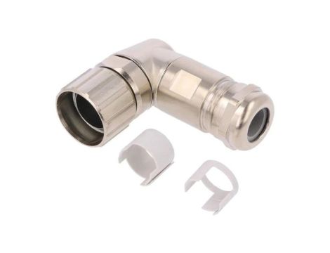 09151000601 Obudowa: do złączy M23 na przewód gwint wewnętrzny kątowe