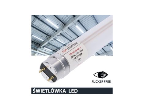 Świetlówka led T8 G13 60cm 9W 6500K 900lm PC Prescot Flicker free