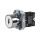 Przycisk sterowniczy biały +strzałka 1xNO 10A IP54 metal AS22-BA3341