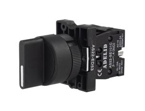 Wyłącznik piórkowy 1-0-2 monostabilny krótki 10A IP54 AS22-ED53