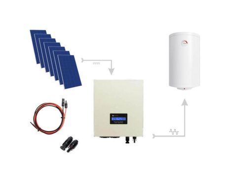 Zestaw do grzania wody w bojlerach 7xPV Mono 3000 ECO Solar Boost PRO