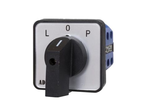 Łącznik krzywkowy 20A L-0-P 3P tablicowy IP65 LT/20/L0P