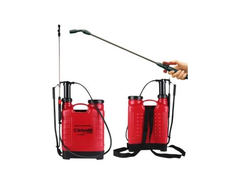 Opryskiwacz ciśnieniowy plecakowy z lancą 16L ogrodowy ręczny Schmith