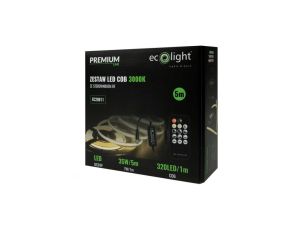 ZESTAW LED 320 COB 24V IP20 3000K /5m/