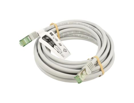 S/FTP8.1-CU-050GY Patch cord S/FTP Cat 8.1 linka Cu LSZH szary 5m 26AWG