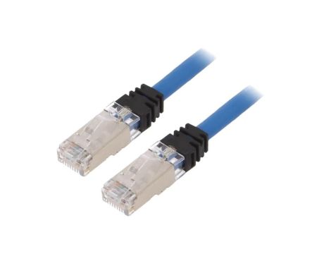 STP6X2MBU Patch cord S/FTP,TX6A™ 10Gig 6a linka Cu LSZH niebieski 2m