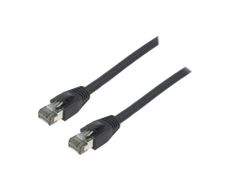 CQ8053S Patch cord S/FTP Cat 8.1 linka Cu LSZH czarny 2m 26AWG