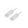 UTP28SP1M Patch cord TX6-28™,U/UTP 6 linka Cu LSZH biały 1m 28AWG